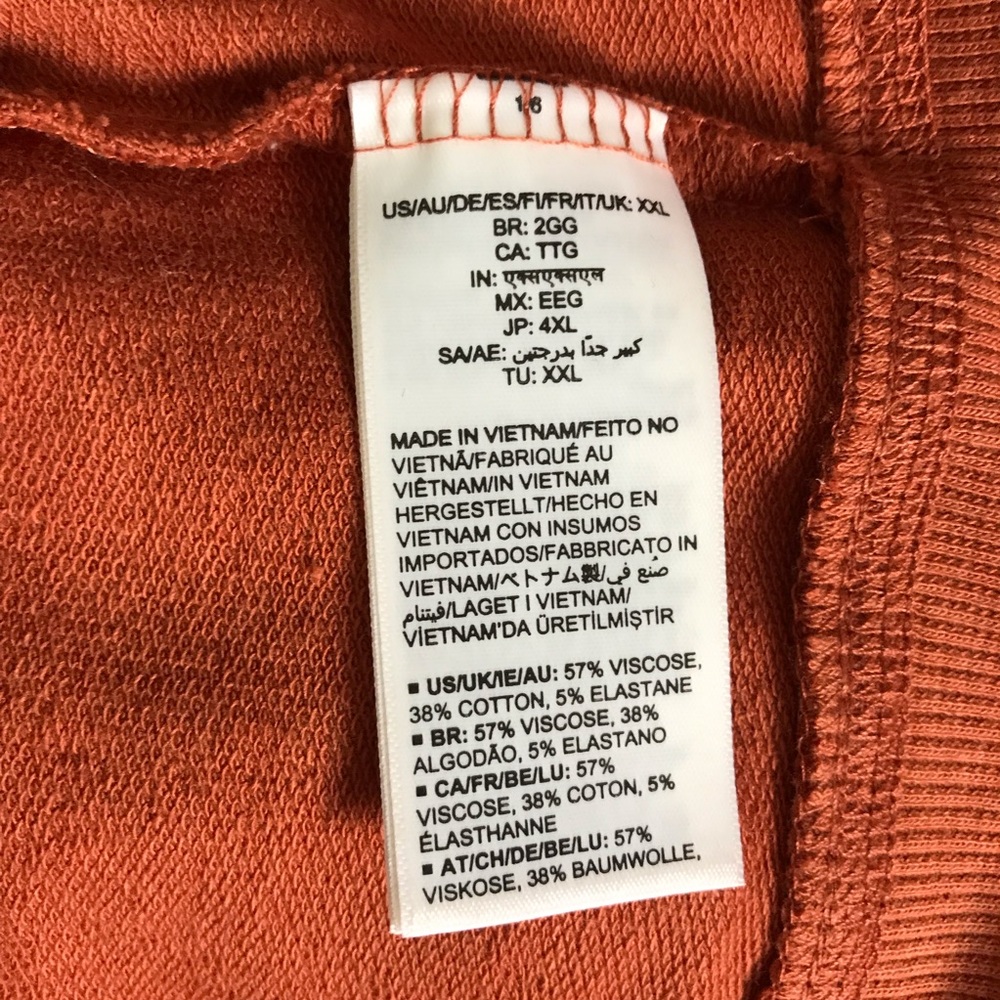 Amazon Essentials Orange Turtleneck Pullover Swea… - image 8